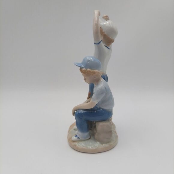 1989 Paul Sebastian Porcelain "HOME RUN" Baseball Figurine - Picture 4 of 10